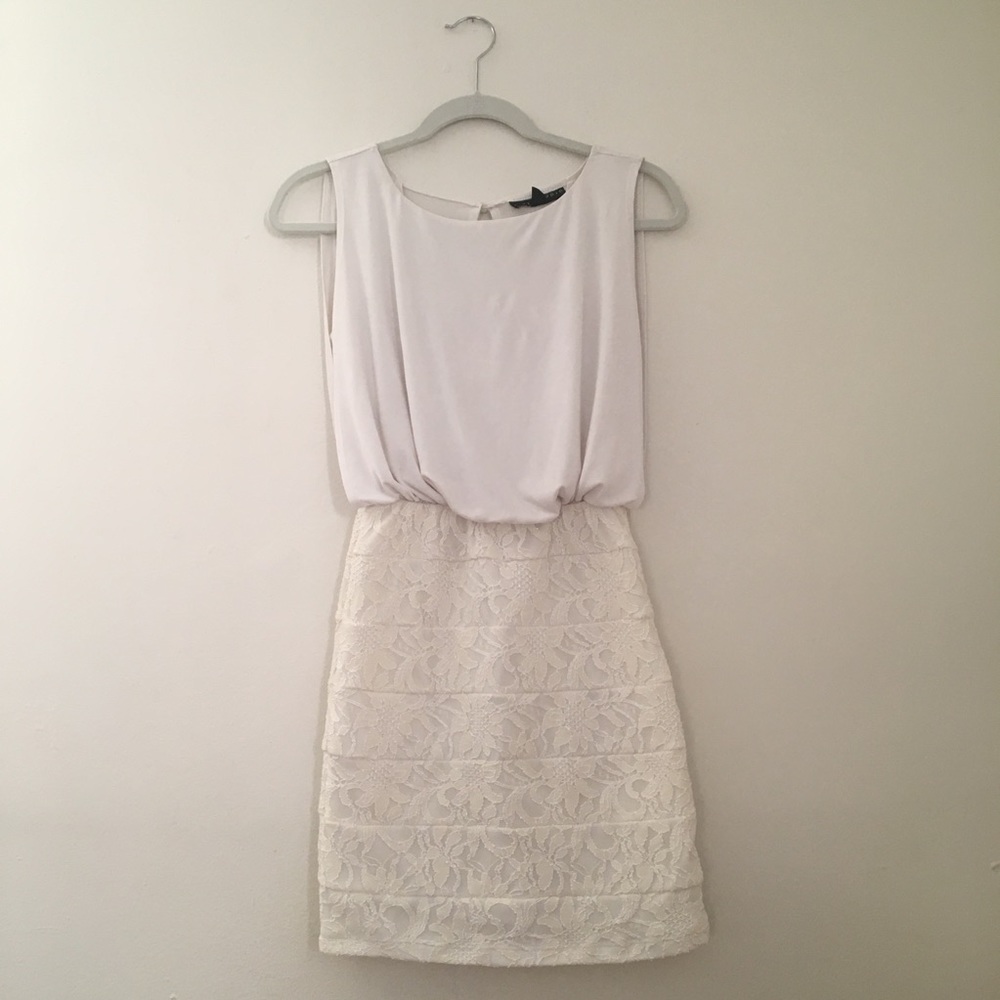 Macy’s White Lace Dress